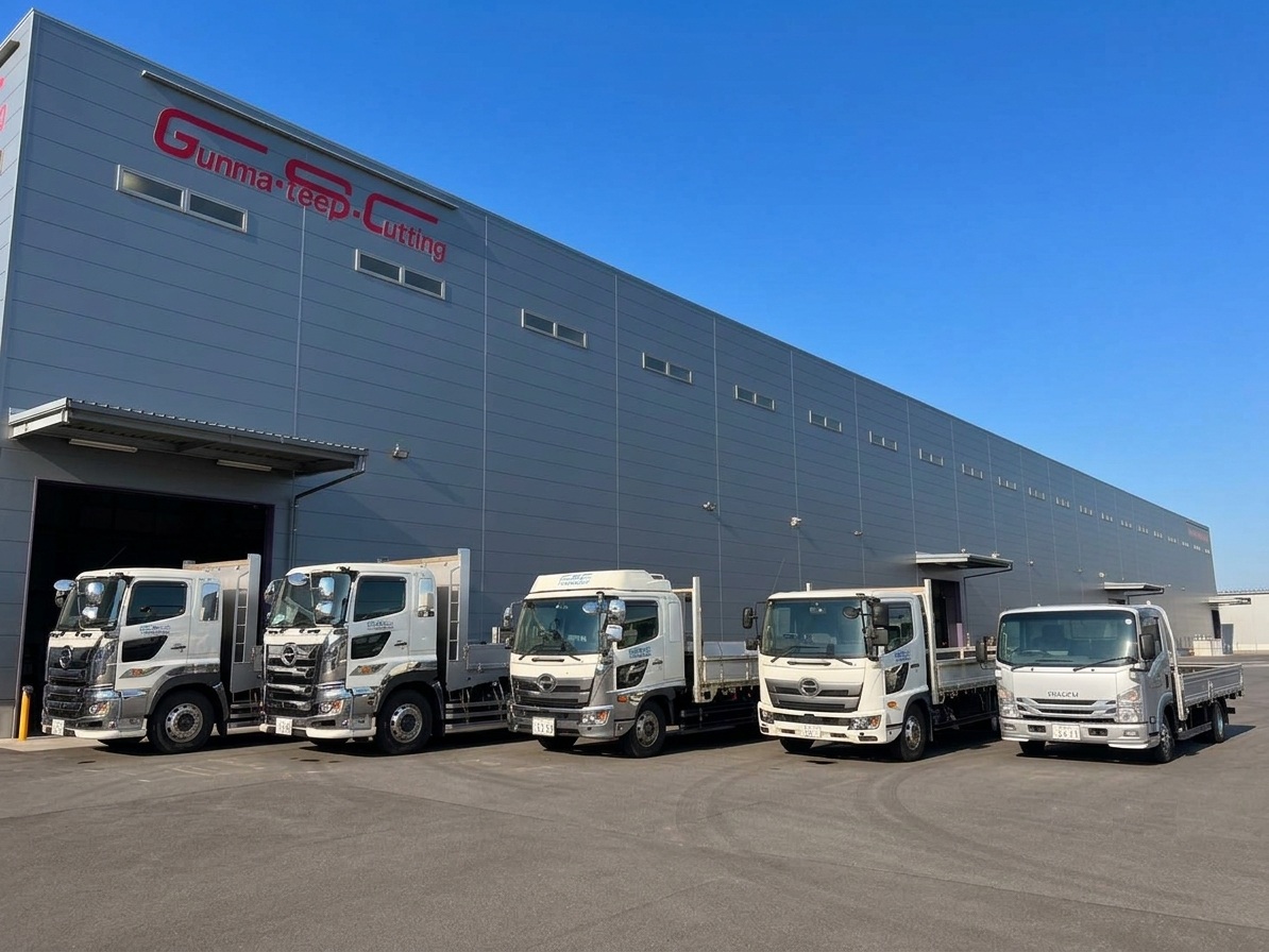 出荷トラック